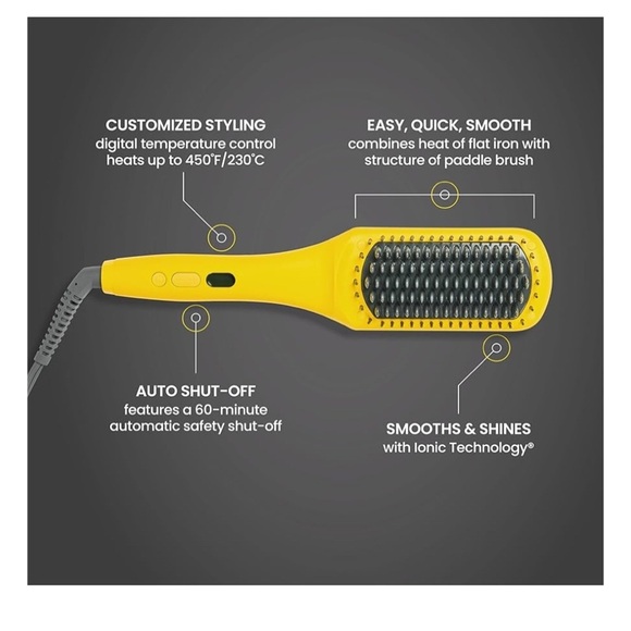 Drybar The Brush Crush Heated Straightening Brush - Picture 3 of 5